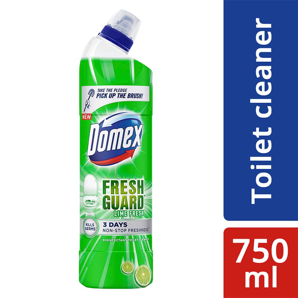 Domex Lime Fresh Toilet Cleaner (Bottle), 750 ml