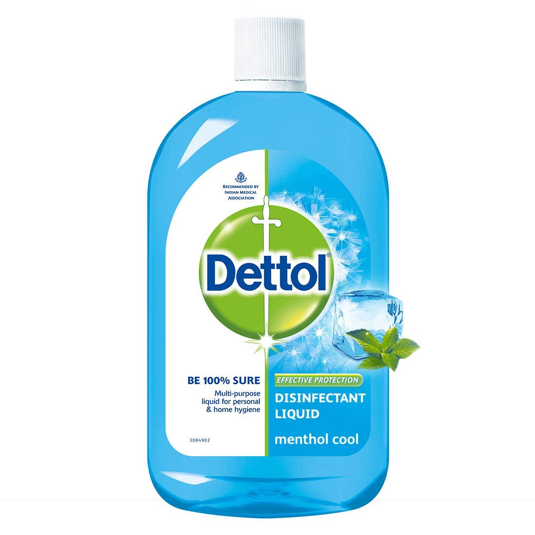 Dettol for Multi-Purpose Germ Protection, Menthol Cool Liquid Disinfectant, 500 ml