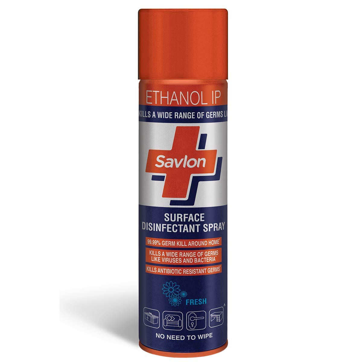 Savlon Surface Disinfectant Spray Sanitizer, Germ Protection on Hard & Soft Surfaces, 170 gm