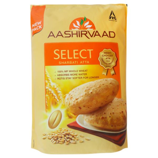 Aashirvaad Select Sharbati Whole Wheat Atta 5 kg