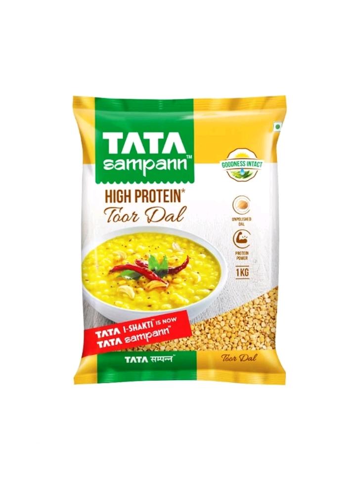 TATA SAMPANN HIGH PROTIEN TOOR DAAL 1KG