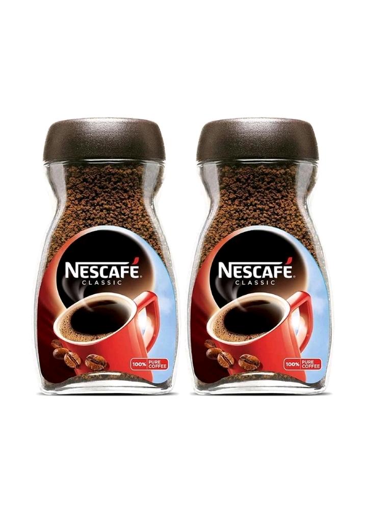 NESCAFE CLASSIC COFFEE JAR (PACK 2)