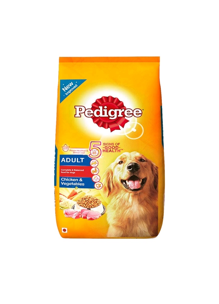 Pedigree Chicken and Vegetable Dog Dry fruit 