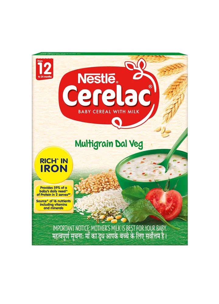 Nestle Cerelac Multigrain Dal veg baby