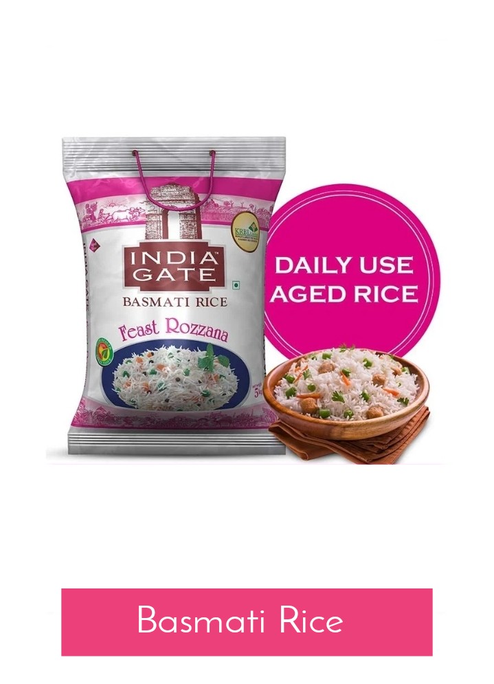 INDIA GATE FEAST ROZZANA BASMATI RICE 5KG