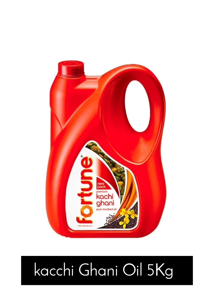 Fortune Premium Kacchi Ghani Pure Mustard oil 5L