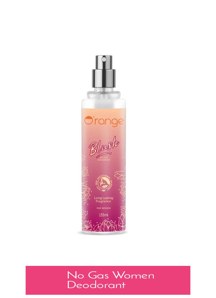 ORANGE NO GAS BLUSH WOMEN'S DEODORENT 150ML