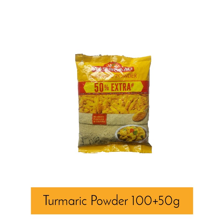 ASHIRWAAD TURMERIC POWDER 100+50G 