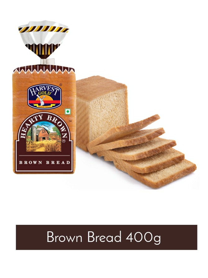 Harvest Brown Bread 400g